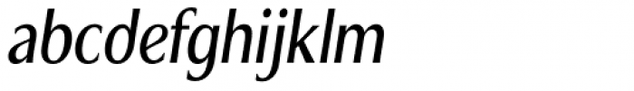Sandena Medium Condensed Italic