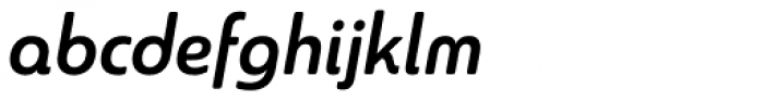 Sangli Condensed DemiBold Italic