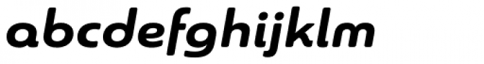 Sangli Extended ExtraBold Italic