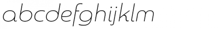 Sangli Extended Thin Italic