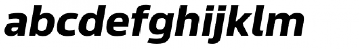 Sans Beam Body Extra Bold Italic