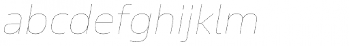 Sans Beam Body Hair Italic