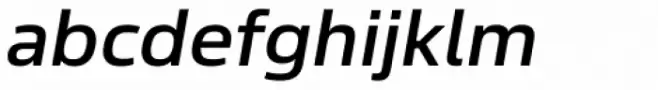 Sans Beam Body Medium Italic