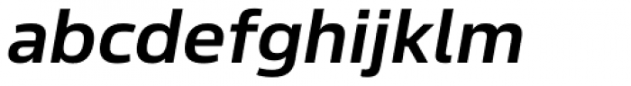 Sans Beam Body Semi Bold Italic