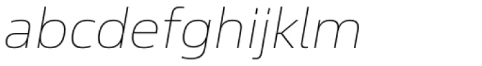 Sans Beam Body Thin Italic