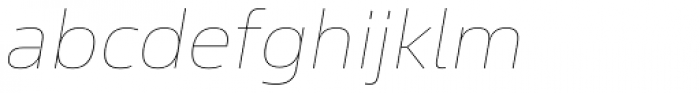 Sans Beam Body Ultra Light Italic
