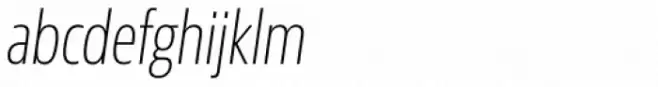 Sans Beam Head Extra Light Italic