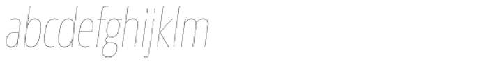 Sans Beam Head Hair Italic