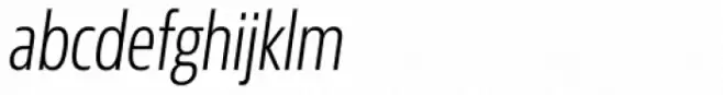 Sans Beam Head Light Italic
