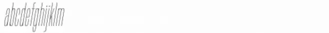 Sansmatica Extra Light Condensed Oblique