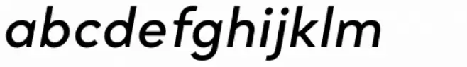 Santral Semi Bold Italic