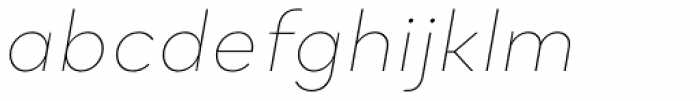 Santral Thin Italic