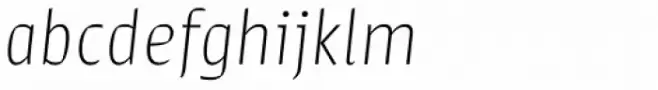 Sarre Testversion Thin Italic