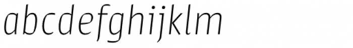 Sarre Thin Italic