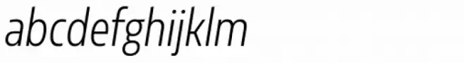 Sarun Pro Condensed Light Italic