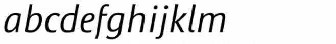 Satero Sans Pro Light Italic