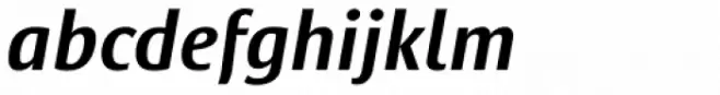 Satero Sans Pro Medium Italic