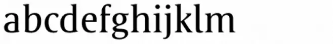 Satero Serif Pro Regular