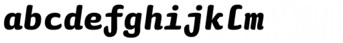 Sauna Mono Pro Bold Italic