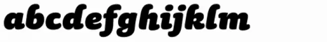Sauna Pro Black Italic Swash