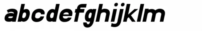 Saviko Sans Black Italic