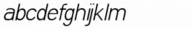 Saviko Sans Light Italic