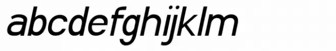 Saviko Sans Medium Italic