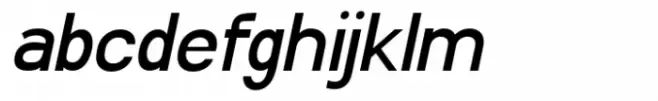Saviko Sans Semi Bold Italic