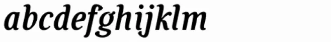 Savour Pro DemiBold Italic