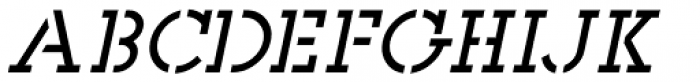 Saw Mill Stencil Oblique JNL