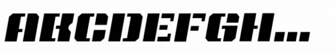 SbB Intermodal Stencil C Italic 10