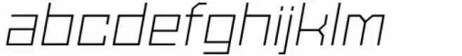 SbB Powertrain Wide Extra Light Italic