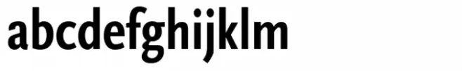 Scala Sans Pro Condensed Bold