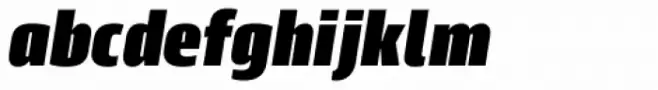 Scansky Condensed Black Italic
