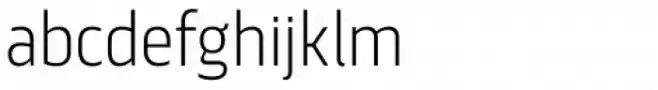 Scansky Condensed Extra Light