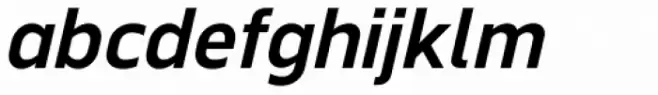 Scatio Demi Bold Italic