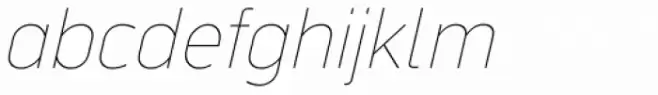 Scatio Thin Italic