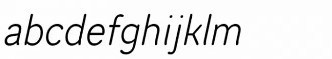 Scheme Light Italic