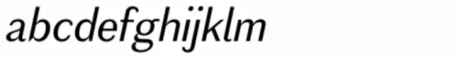 Schism Two Light Italic