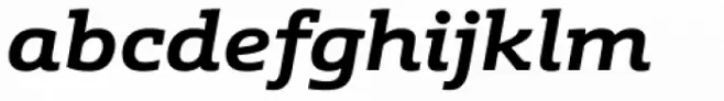 Schnebel Slab Pro Expanded Bold Italic