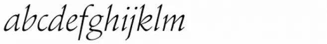 Schneidler EF Light Italic