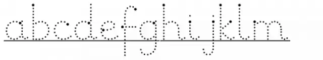School Hand Dotted