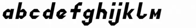 School Type Italic