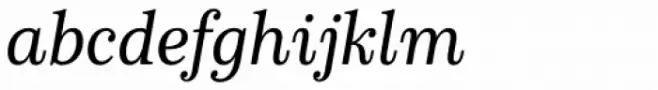 Schorel Condensed Medium Italic