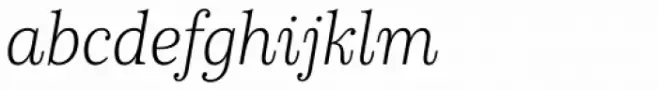 Schorel Condensed Thin Italic