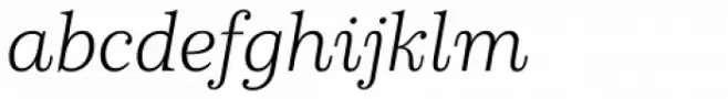 Schorel Extended Light Italic