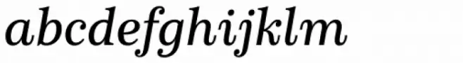 Schorel Norm Demi Italic