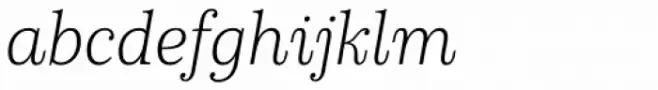 Schorel Norm Thin Italic