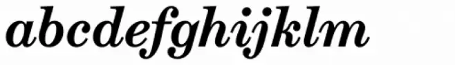 Schotis Text Bold Italic