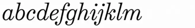 Schotis Text Light Italic